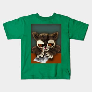 Drawing cat Kids T-Shirt